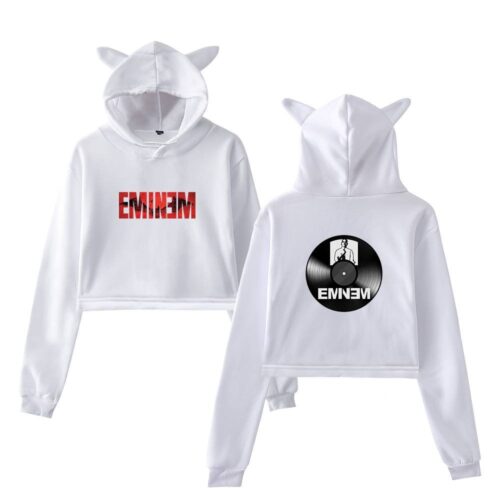 Eminem Cropped Hoodie #9