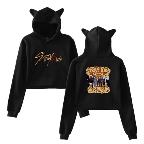 Stray Kids Cropped Hoodie #15