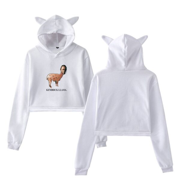 Kendrick Lamar Cropped Hoodie #21 - Image 3