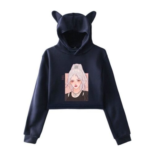 Everglow Cropped Hoodie – Mia