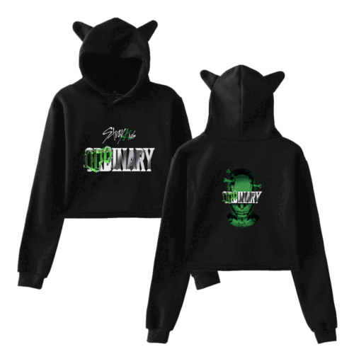 Stray Kids Cropped Hoodie #12