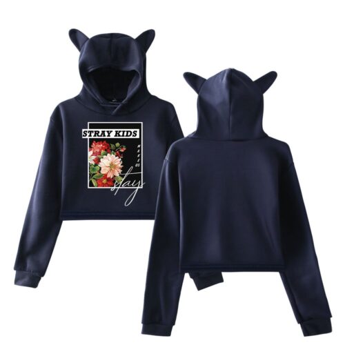 Stray Kids Cropped Hoodie #6