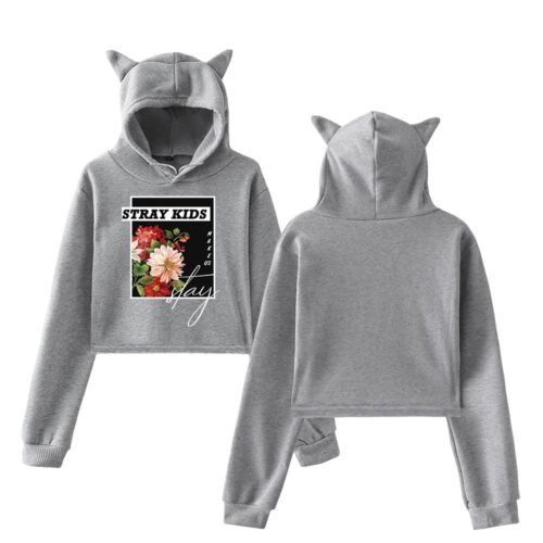 Stray Kids Cropped Hoodie #6