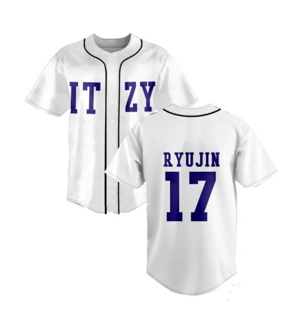 ITZY None of My Business Baseball Jersey + Socks - Image 6