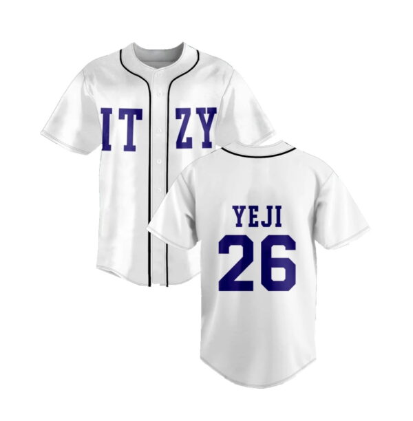 ITZY None of My Business Baseball Jersey + Socks - Image 4