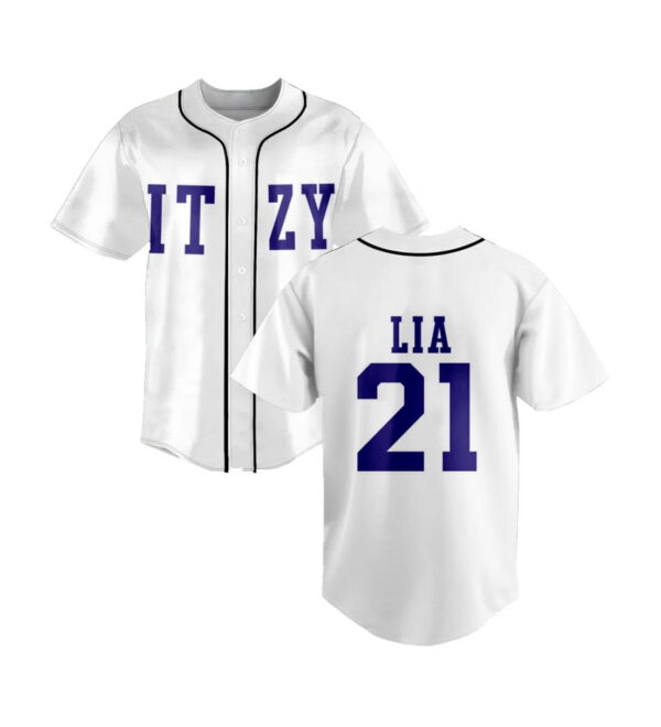 ITZY None of My Business Baseball Jersey + Socks - Image 3