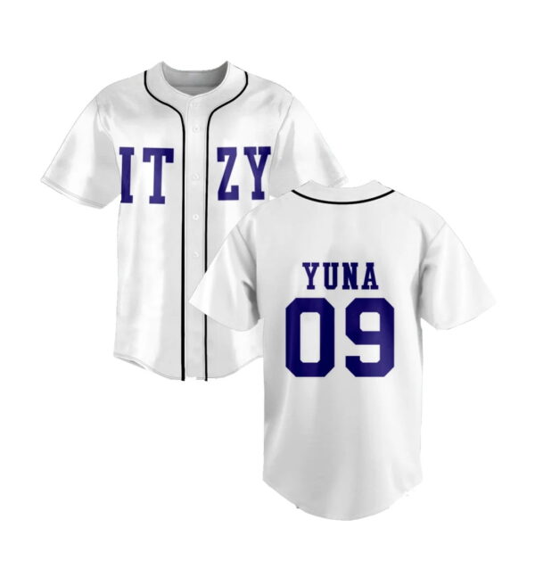 ITZY None of My Business Baseball Jersey + Socks - Image 2