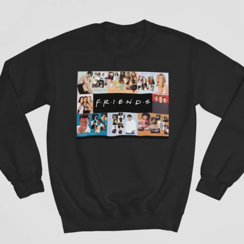 Tv Friends Sweatshirt #3 Collage + GIFT