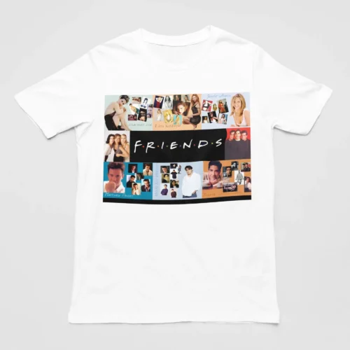 Tv Friends T-Shirt #3 Collage + Surprise GIFT