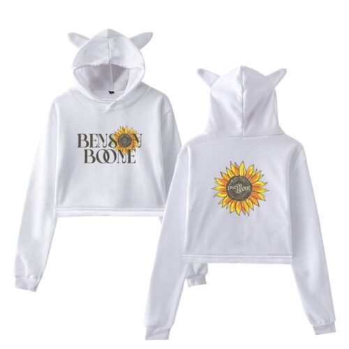 Benson Boone Cropped Hoodie #1 + Gift