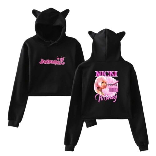 Nicki Minaj Cropped Hoodie #5 + Gift