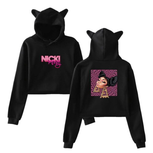 Nicki Minaj Cropped Hoodie #4