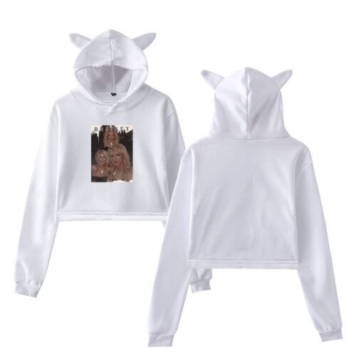 Britney Spears Cropped Hoodie #4