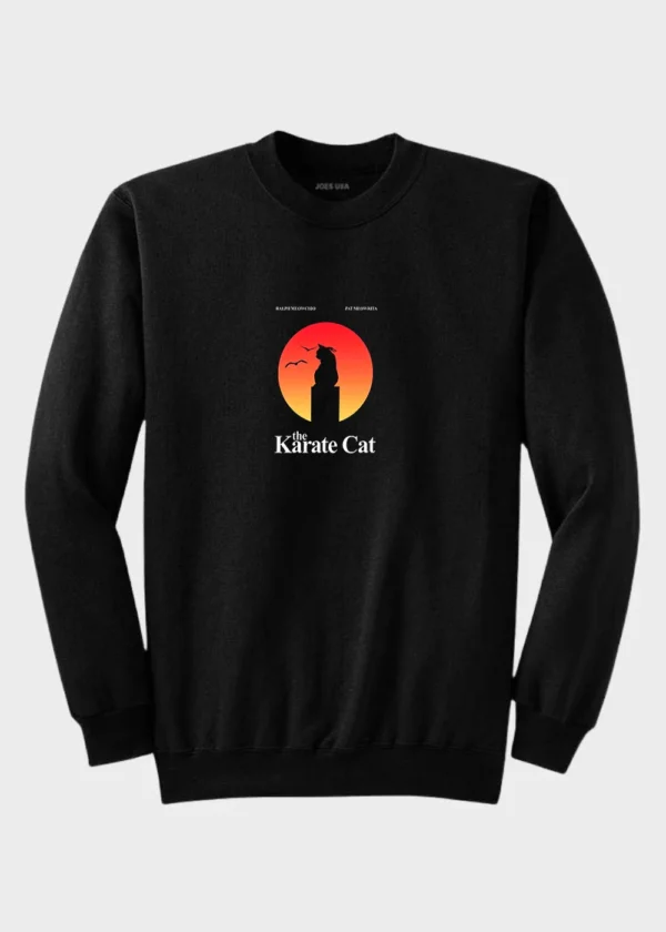 Karate Kid Cat Sweatshirt #1