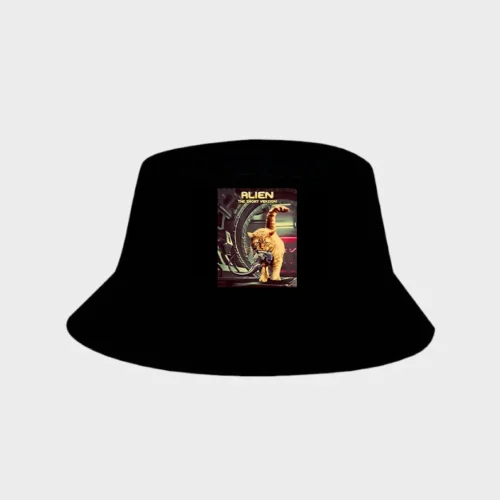 Alien Cat Bucket Hat #2