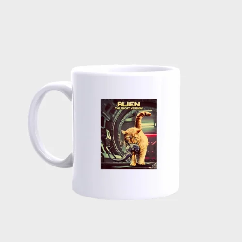 Alien Cat Mug #2