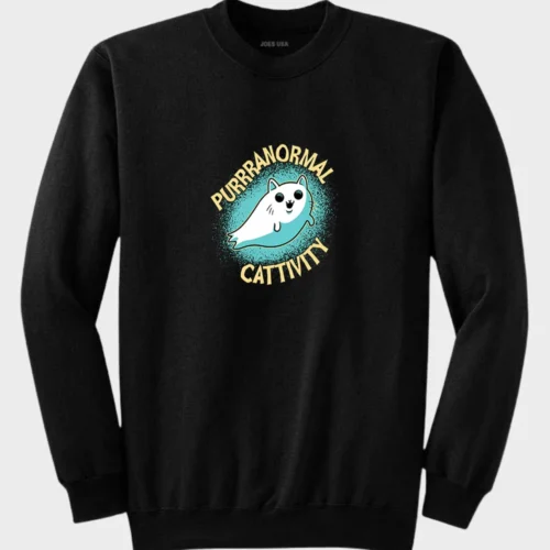 Paranormal Activity Cat Sweatshirt #1