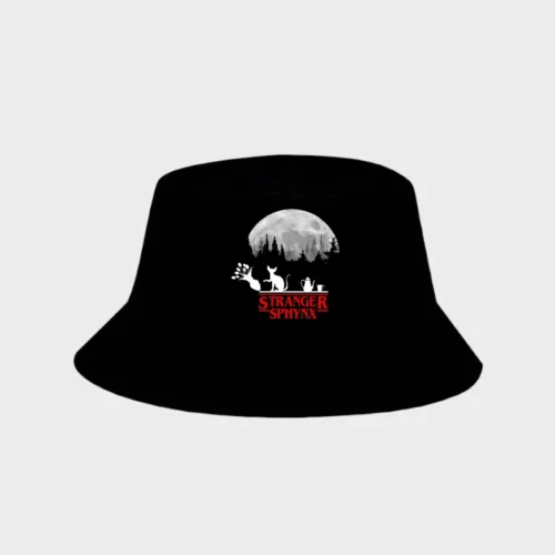 Stranger Things Cat Bucket Hat #1