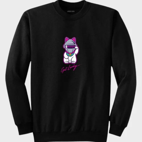 Daft Punk Cat Sweatshirt #1