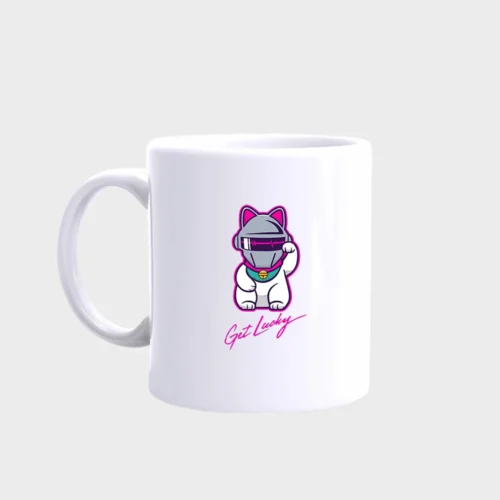 Daft Punk Cat Mug #1