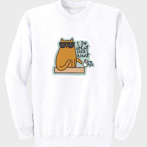 Cat Sweatshirt #w24