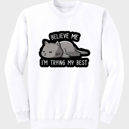 Cat Sweatshirt #w14