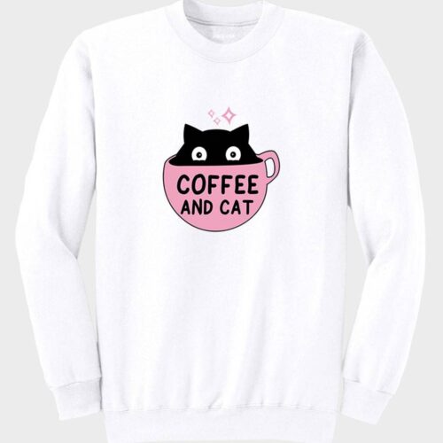 Cat Sweatshirt #w4