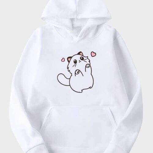 Cat Hoodie #w7