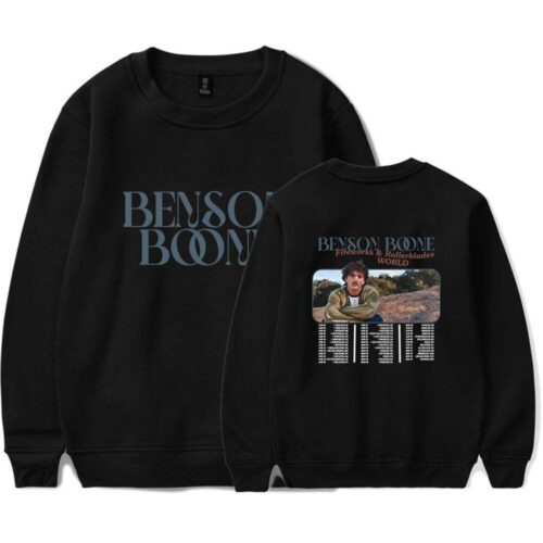 Benson Boone Fireworks & Rollerblades Sweatshirt #2 + Gift