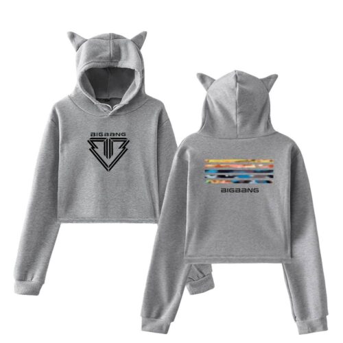 Big Bang Cropped Hoodie #3