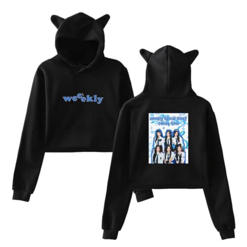 Weeekly Cropped Hoodie #4