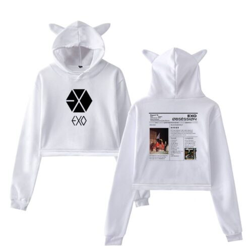 EXO Cropped Hoodie #4