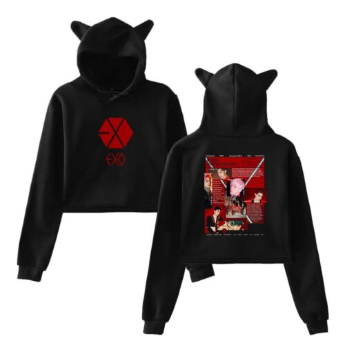 EXO Cropped Hoodie #1