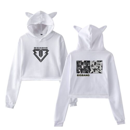 Big Bang Cropped Hoodie #4