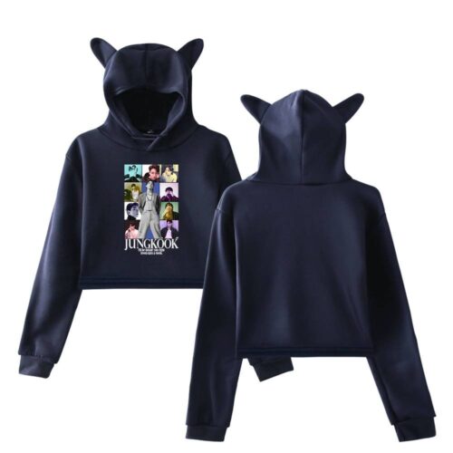 Jungkook Cropped Hoodie #2