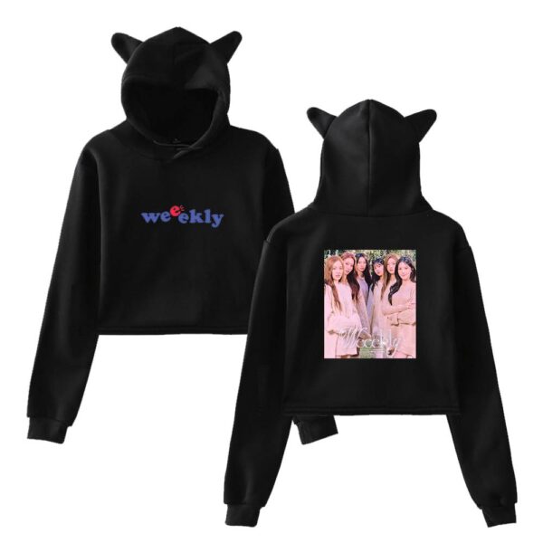 Weeekly Cropped Hoodie #3 - Image 2