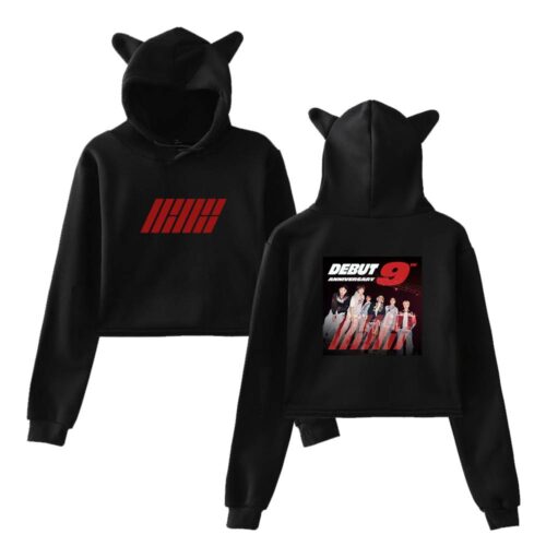 iKon Cropped Hoodie #2