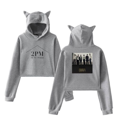 2PM Cropped Hoodie #3