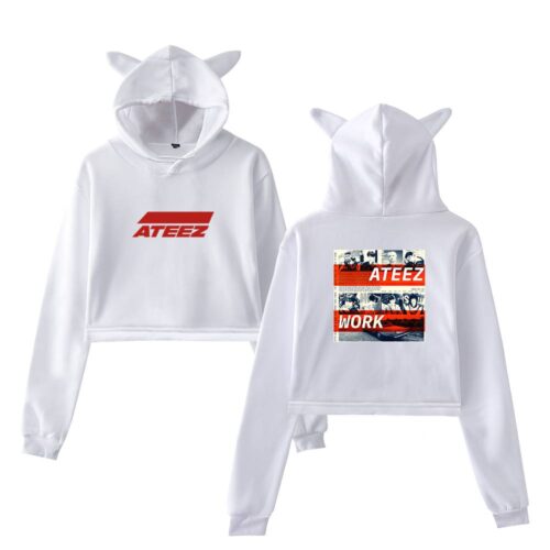 Ateez Cropped Hoodie #8