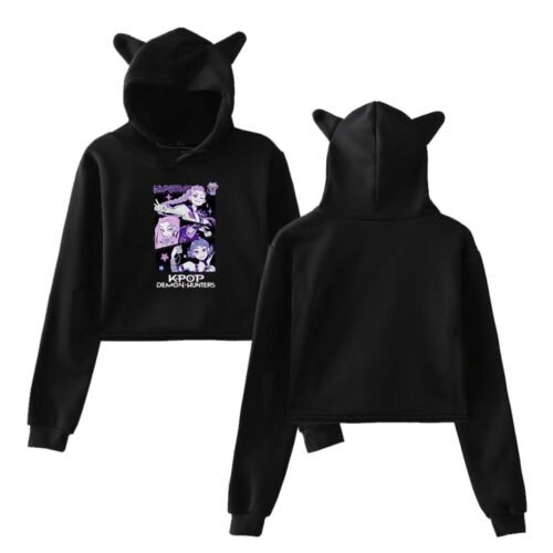 Demon Hunters Cropped Hoodie #3