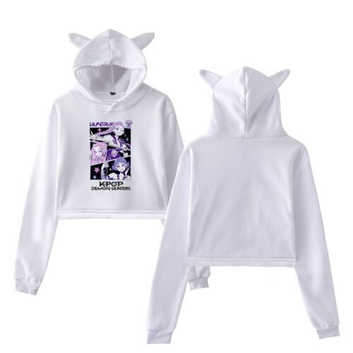 Demon Hunters Cropped Hoodie #3