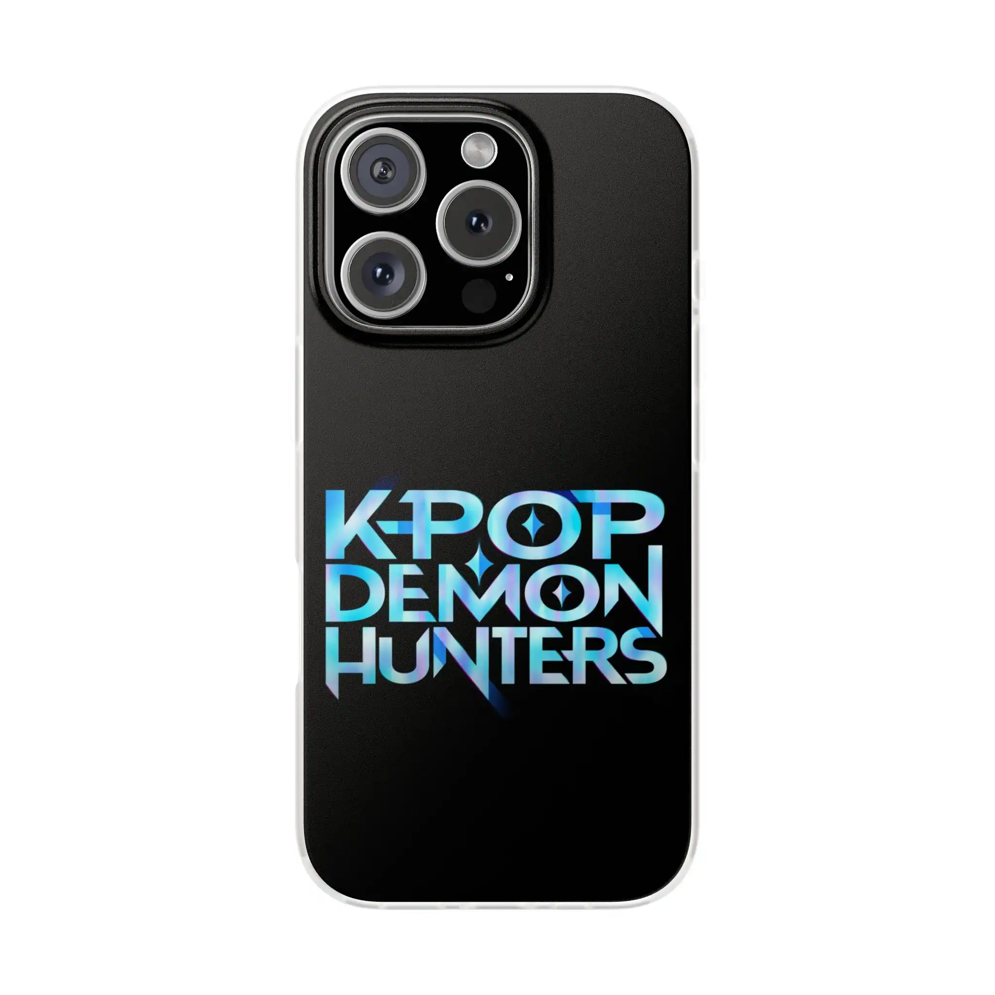 K-pop demon hunters phone case, affordable high-quality merch for K-pop fans, stylish and durable phone accessory featuring a bold design. Perfect for showcasing your fandom on the go.