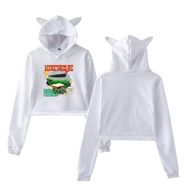 Katseye Cropped Hoodie #7 - Image 3