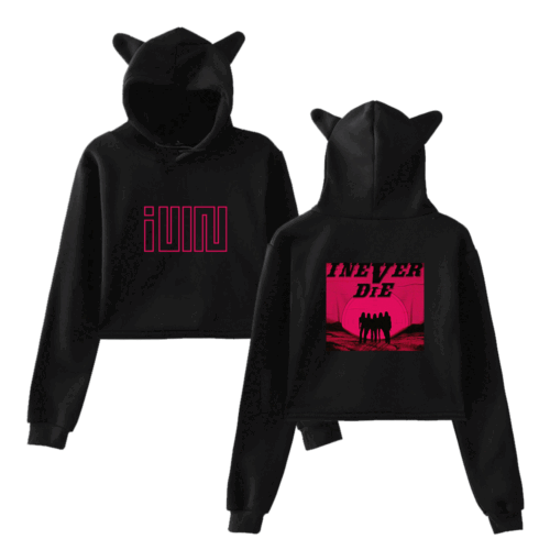 Gidle I Never Die Cropped Hoodie (G)I-DLE #2