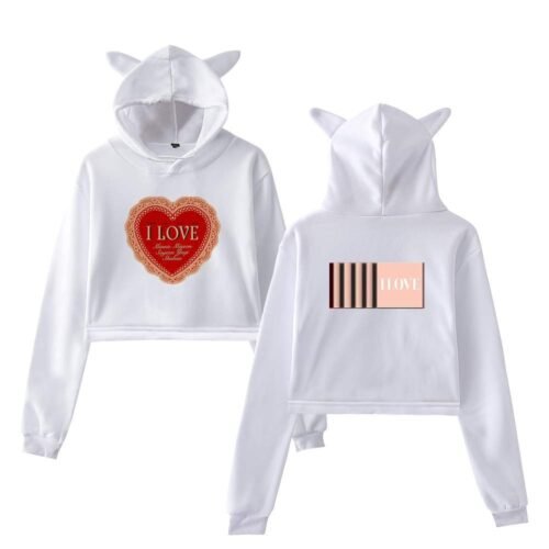Gidle Cropped Hoodie #1