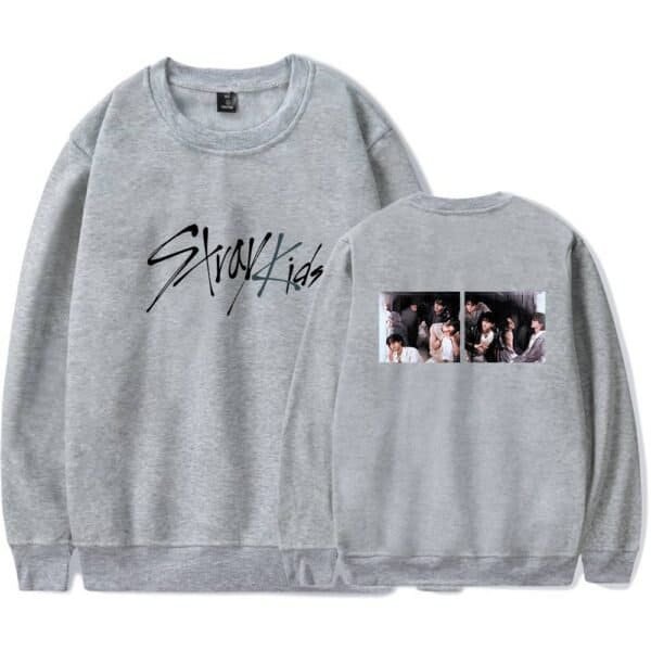 Streetkids sweatshirt with band photo print, high-quality, affordable merchandise for music fans and streetwear enthusiasts.