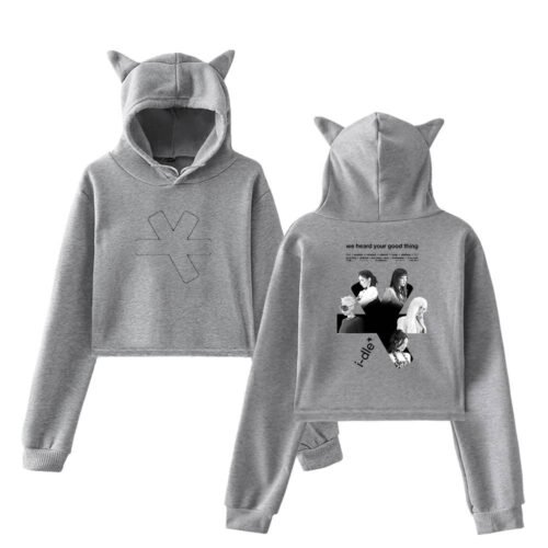 I-dle Cropped Hoodie #3