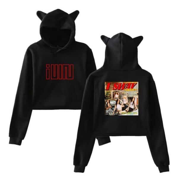 JUMP hoodie with cat ears, stylish and affordable high-quality streetwear for trendy youth.