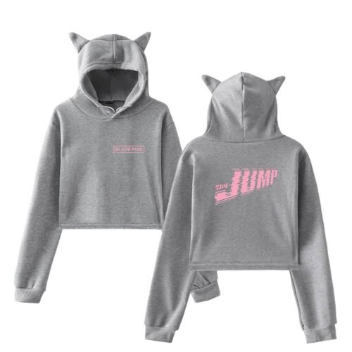 Blackpink Jump Cropped Hoodie #3