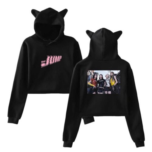 Blackpink Jump Cropped Hoodie #1